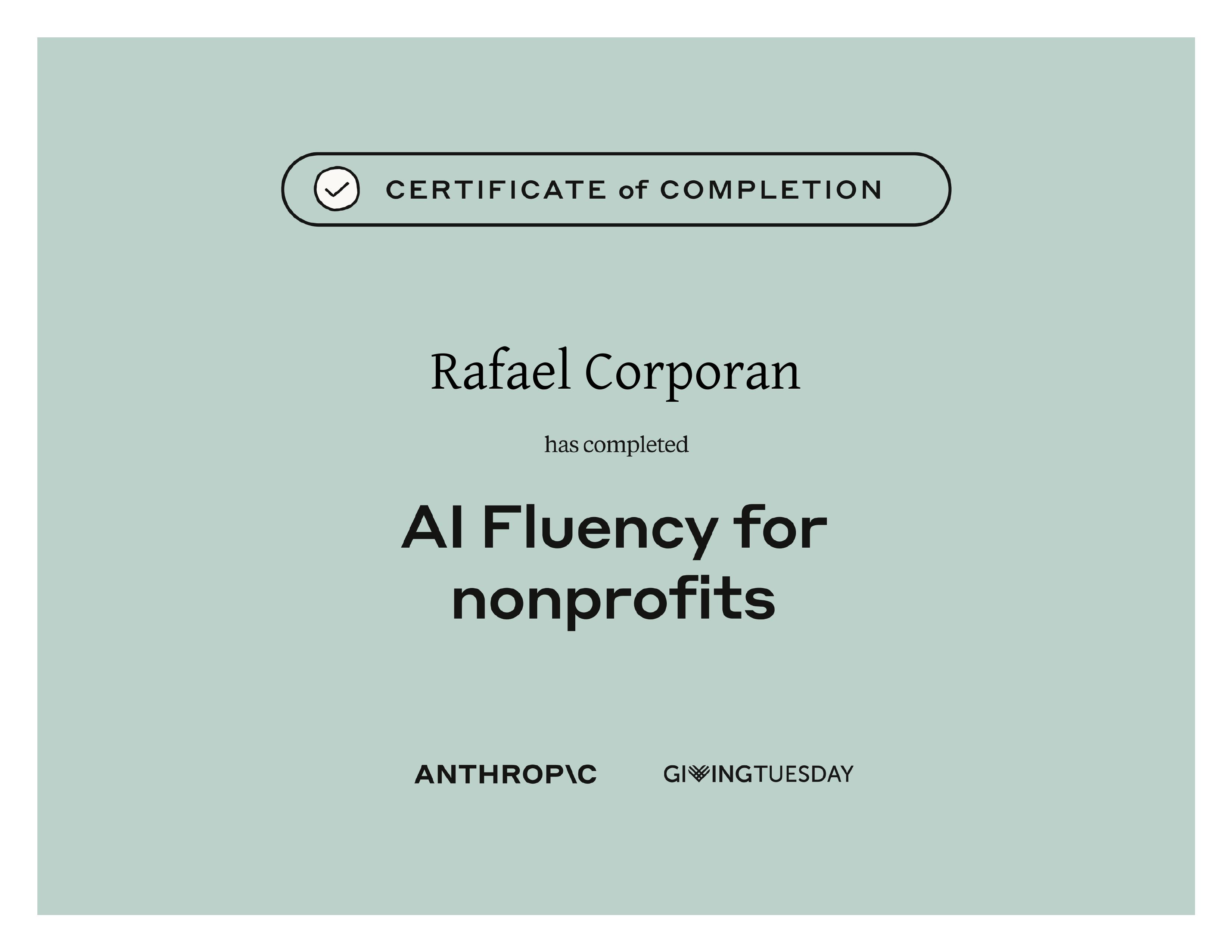 AI Fluency for Nonprofits