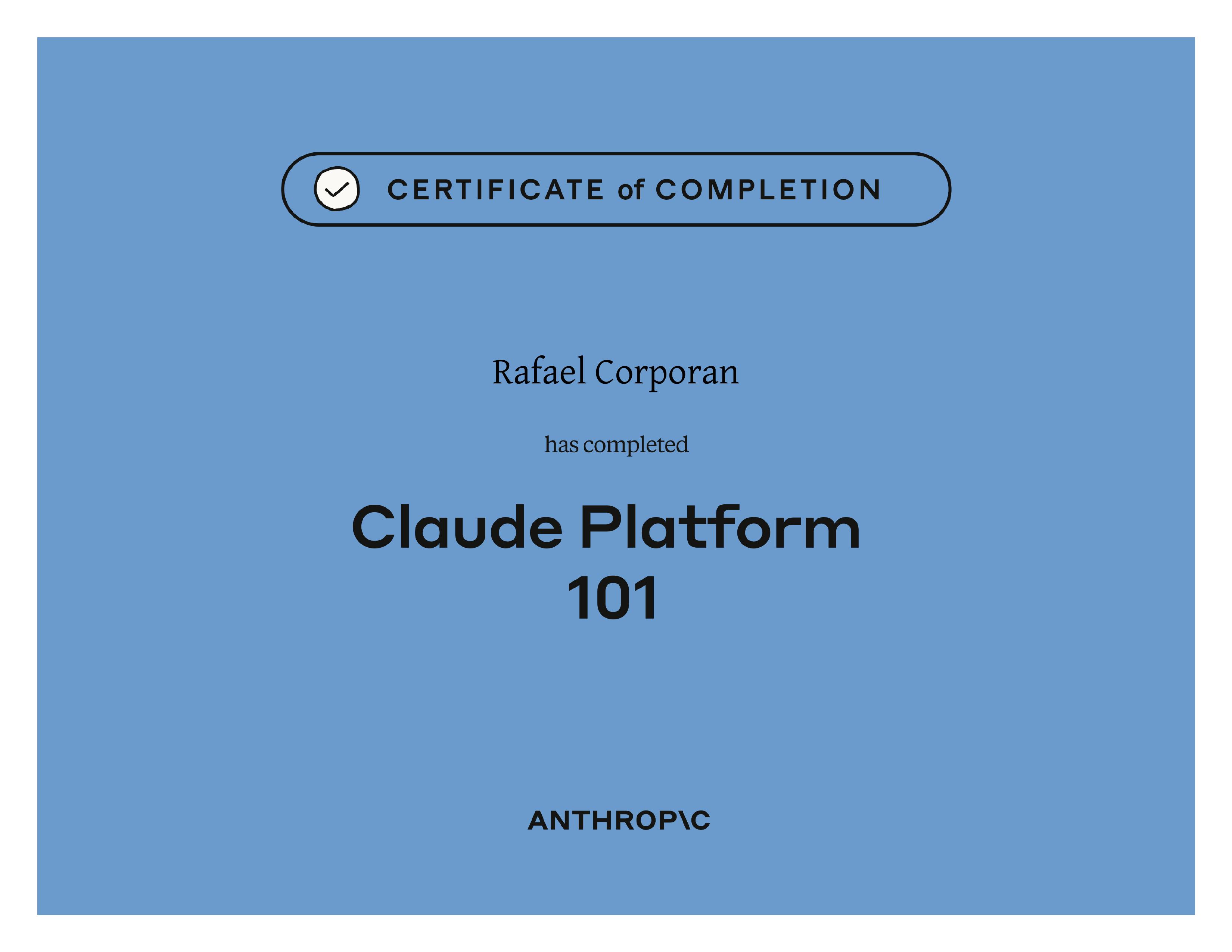 Claude Platform 101