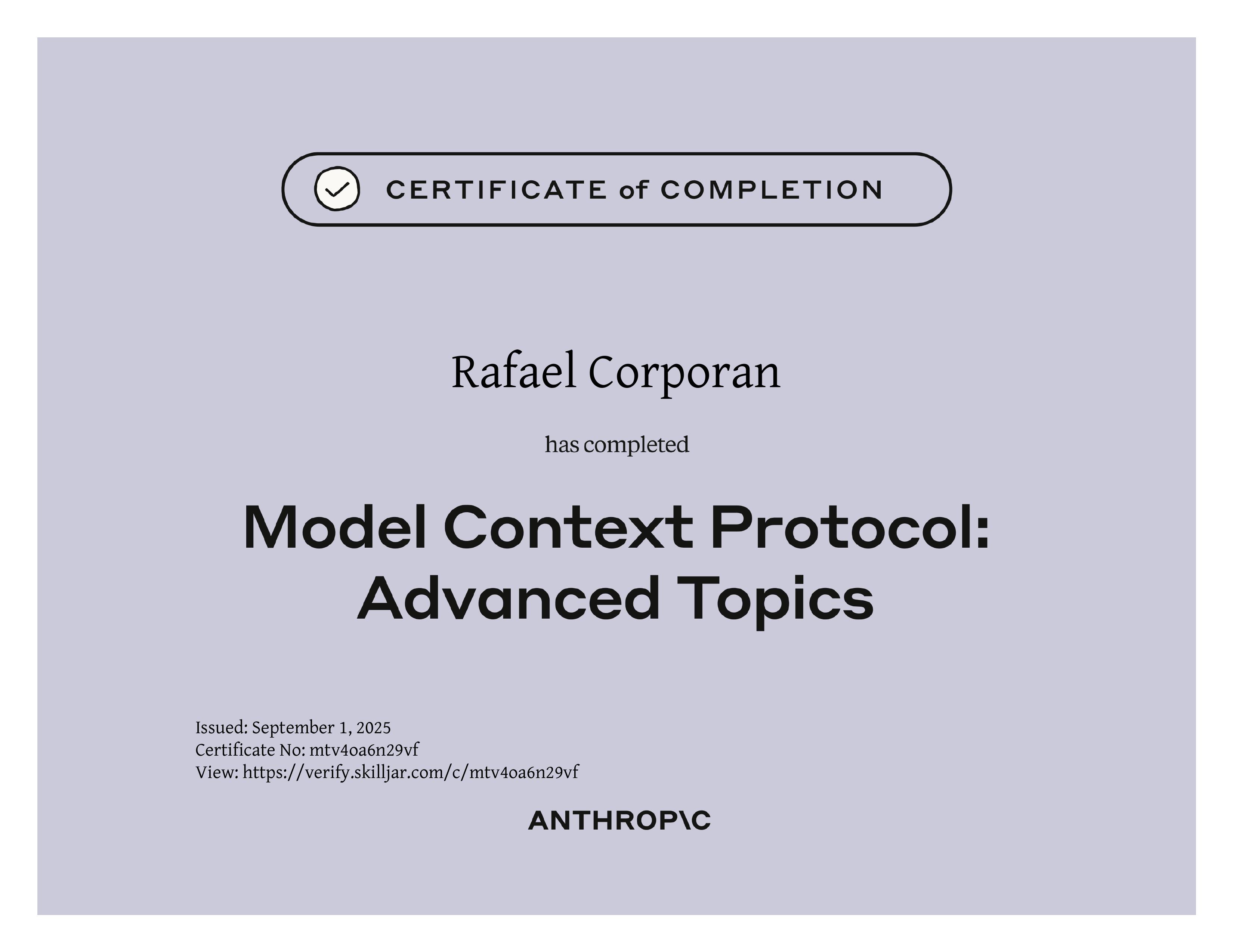 Model Context Protocol: Advanced Topics